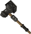 Iron warhammer detail