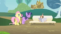 Twilight and Fluttershy describing Philomena S01E22