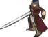 FE10 Tashoria Swordmaster Sprite