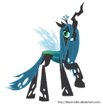 Queen Chrysalis vector picture by artist-blackm3sh