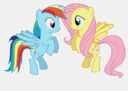 Flutterdash kiss