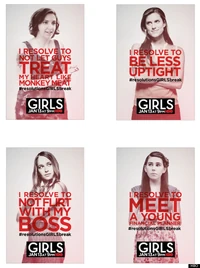 Girls season 2 posters resolutions