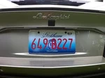 Number plate