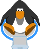 Laptop open in-game
