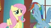 Fluttershy and Rainbow "trying to drive a wedge between us" S03E10