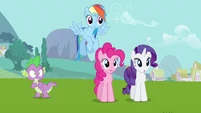 Rarity & Rainbow Dash huh S3E10