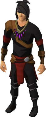 Prized pendant of Thievery equipped