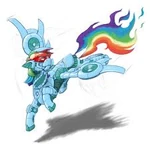 Robot Rainbow Dash