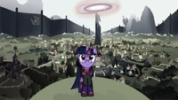 Twilight Sparkle (Gordon Freeman) wallpaper by artist-piecee01