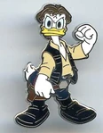 DLP - Star Wars Booster Pack 2012 - Donald as Han Solo ONLY