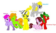 DerpyHoovesFIOLEEs mane 6 edition