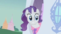 Rarity finds Opal up in a tree S01E14