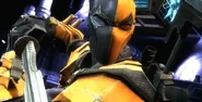 Deathstroke DCIN Deathstroke Sword Attack