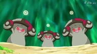 EP774 Amoonguss malvados cargando rayo solar