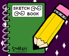 SMB64-sketchbookdrawingimagething