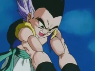 Gotenks normal vs majin boo gordo