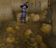 Falling rocks