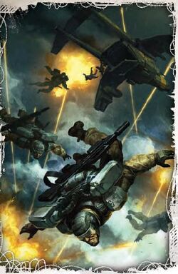Elysian Drop Troopers Deploying