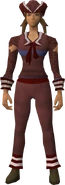 Naval set (red) equipped