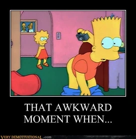 Lol awkward
