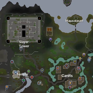 Slayer Tower map