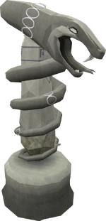 Fine Guthix statue