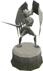 Fine Saradomin statue (God Statues)