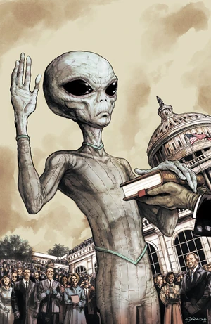 Cover for Saucer Country #12