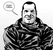 Issue 107 Negan Happy