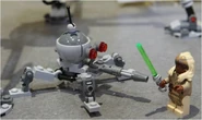 Dwarf Spider Droid & Stass Allie