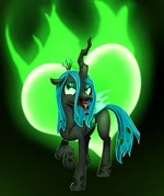 Queen Chrysalis by artist-rcupcake