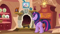 Twilight in front of photograph S03E13