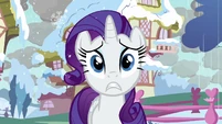 Rarity panicking S03E13