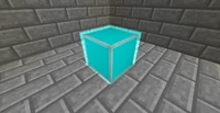 Cyan Lamp Lit