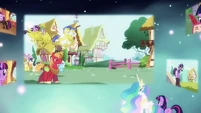 Celestia singing "to see how you might grow" S03E13