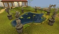 Falador park statues.png