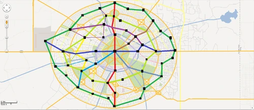 Grand Flatts City Subway Network
