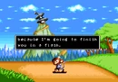 You didn't even deal that hedgehog in flash before