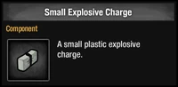 Small Explosive Charge