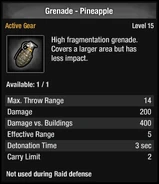 Grenade - Pineapple