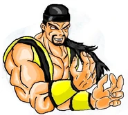 Mortal Kombat ll Arcade Art Shang Tsung