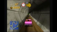 HomerPinkSedanDrivesBumbleeBeeManToRevLovejoysHouse