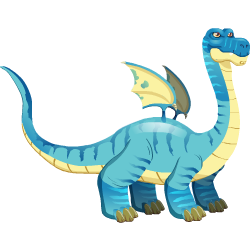 Dragón Brontosaurio