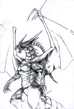 Bahamut FFVII Art