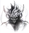 Nibel Reactor Makonoid Closeup FFVII Sketch