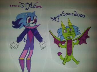 Sonicstyle101 and SpyroSonic2000