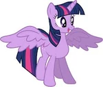Twilight Sparkle as an alicorn