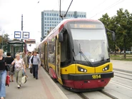Tramwaj PESA 122N w Łodzi