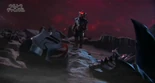 Armored Mephilas look over piece of armored