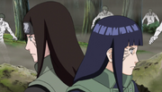 Hinata i Neji podczas wojny